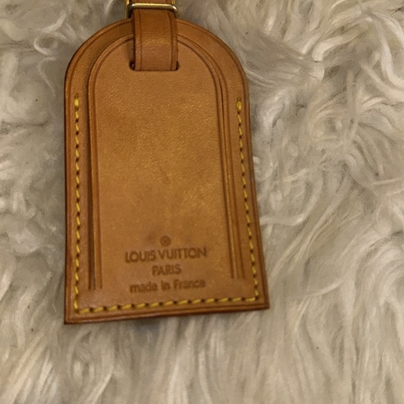 Louis Vuitton Pegase Strap & Louis Vuitton vachetta leather luggage ID tag - Picture 3 of 6